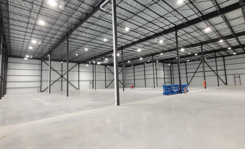 Pedlex augmente l'espace d'entreposage pour la Boulangerie Lanthier palettiers double profondeur racking témoignage client étude de cas