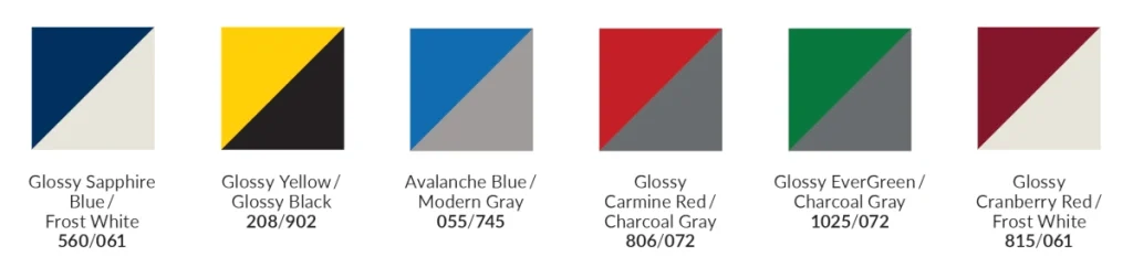 Standard colors products Rousseau metal Pedlex storage products Color combinations suggestions