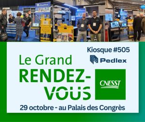 Venez au kiosque Grand rendez-vous de la CNESST 29 octobre 2025 Montréal Pedlex
