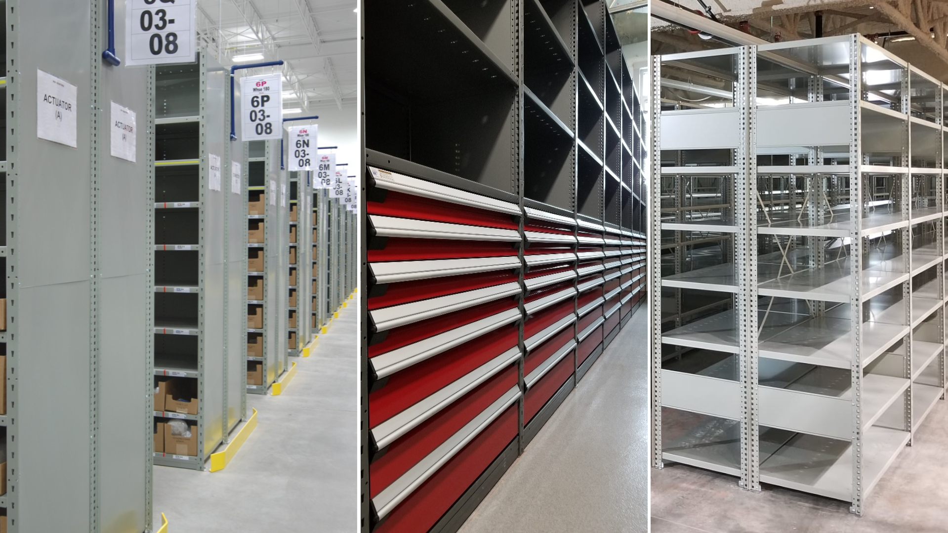 Etageres-industrielles-robustes-Spider-Rousseau-Pedlex-rangement-entreposage-experts-shelving-storage-warehousing - Pedlex