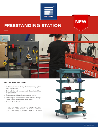 Freestanding station