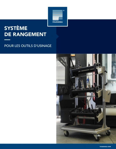 Systeme de rangement pour outils d usinage CNC catalogue Rousseau metal brochure Pedlex N01-JN25F