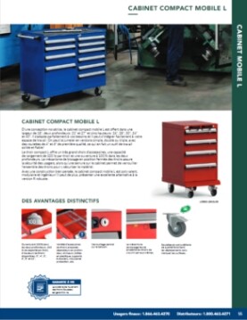Cabinet mobile compact L