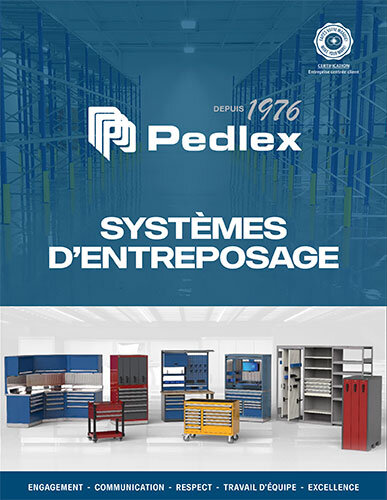 Catalogue systèmes d'entreposage Pedlex