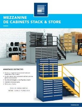 Mezzanine de cabinets Stack Store