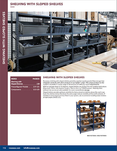 shelving_with_sloped_shelves - Pedlex