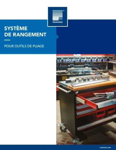systeme de rangement outils de pliage catalogue Rousseau metal brochure pedlex N03-MR24F