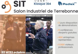 Salon Industriel de Terrebonne SIT octobre 2025 Pedlex kiosque