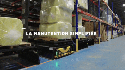 Pedlex RangerMan automatisation industriel Quebec Véhicule à guidage automatique Robot Entrepot Automated Guided Vehicles