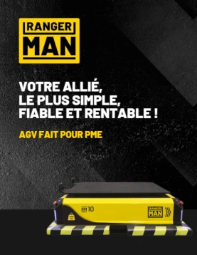 Rangerman AGV Pedlex robot industriel véhicule à guidage automatique automatic guided vehicle - Pedlex Rangerman AGV Pedlex robot industriel véhicule à guidage automatique automatic guided vehicle
