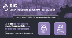 Kiosque 701 Pedlex au Salon Industriel du Centre-du-Québec 22 et 23 avril 2026 Drummondville