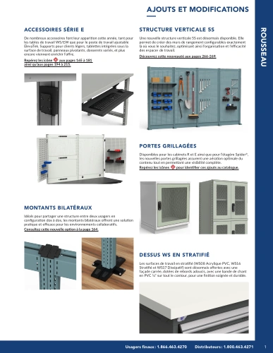Table des matières G01-MR26_01-02_Intro_TDM Pedlex Rousseau metal brochure catalogue - Pedlex Table des matières G01-MR26_01-02_Intro_TDM Pedlex Rousseau metal brochure catalogue