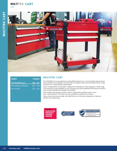 Multitek Cart G01-MR26_17_MultiTek Pedlex Rousseau metal brochure catalogue